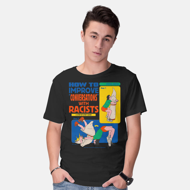 How To Improve Conversations-Mens-Basic-Tee-Hafaell