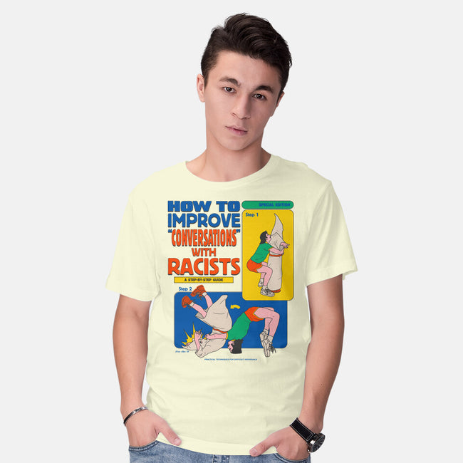 How To Improve Conversations-Mens-Basic-Tee-Hafaell