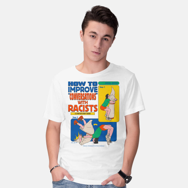 How To Improve Conversations-Mens-Basic-Tee-Hafaell