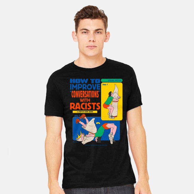 How To Improve Conversations-Mens-Heavyweight-Tee-Hafaell