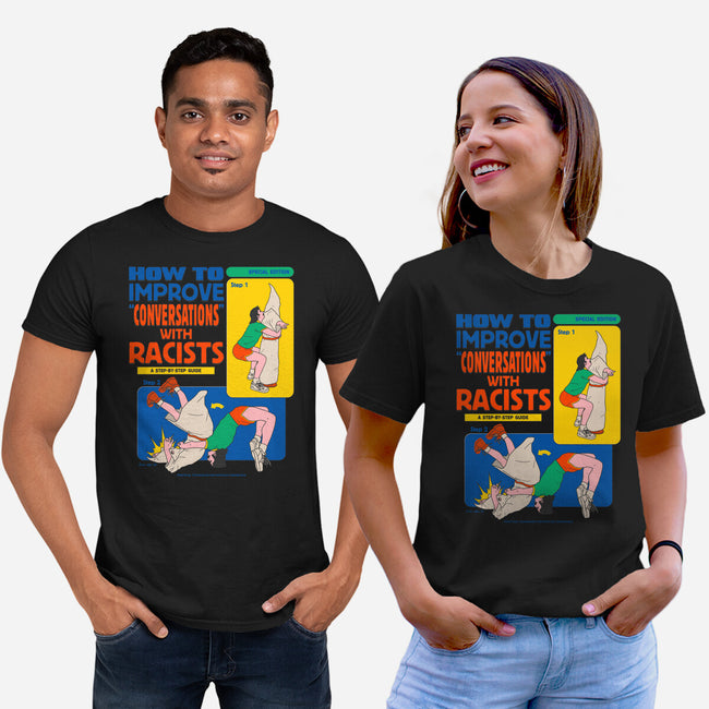 How To Improve Conversations-Unisex-Basic-Tee-Hafaell