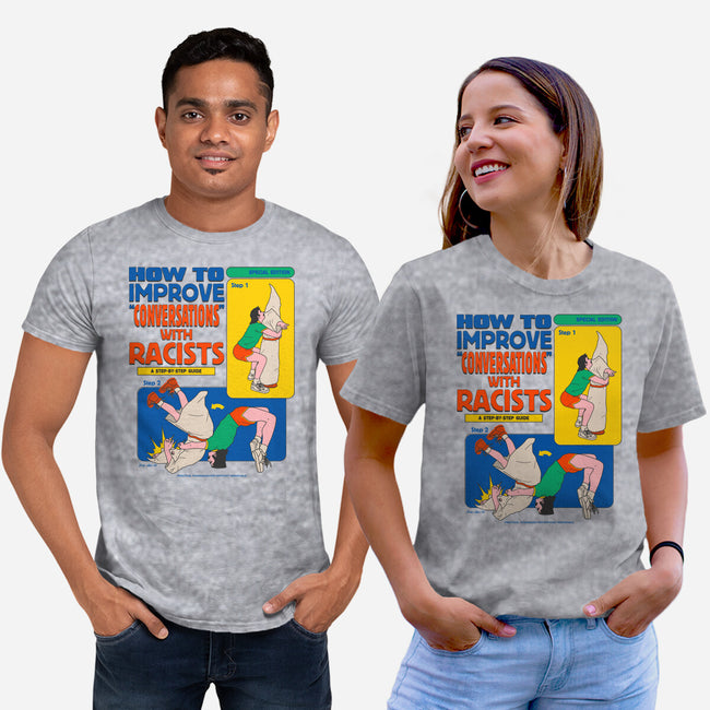 How To Improve Conversations-Unisex-Basic-Tee-Hafaell
