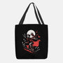 Retro Crow-None-Basic Tote-Bag-zascanauta