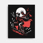 Retro Crow-None-Stretched-Canvas-zascanauta