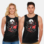 Retro Crow-Unisex-Basic-Tank-zascanauta