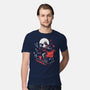 Retro Crow-Mens-Premium-Tee-zascanauta