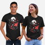Retro Crow-Unisex-Basic-Tee-zascanauta