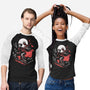 Retro Crow-Unisex-Baseball-Tee-zascanauta