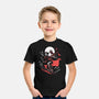 Retro Crow-Youth-Basic-Tee-zascanauta