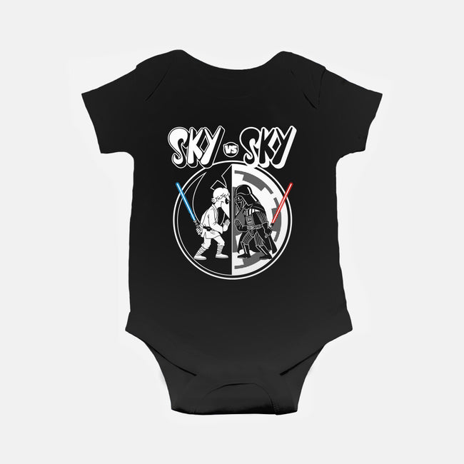 Sky Vs Sky-Baby-Basic-Onesie-CappO