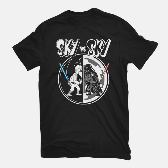 Sky Vs Sky-Mens-Basic-Tee-CappO
