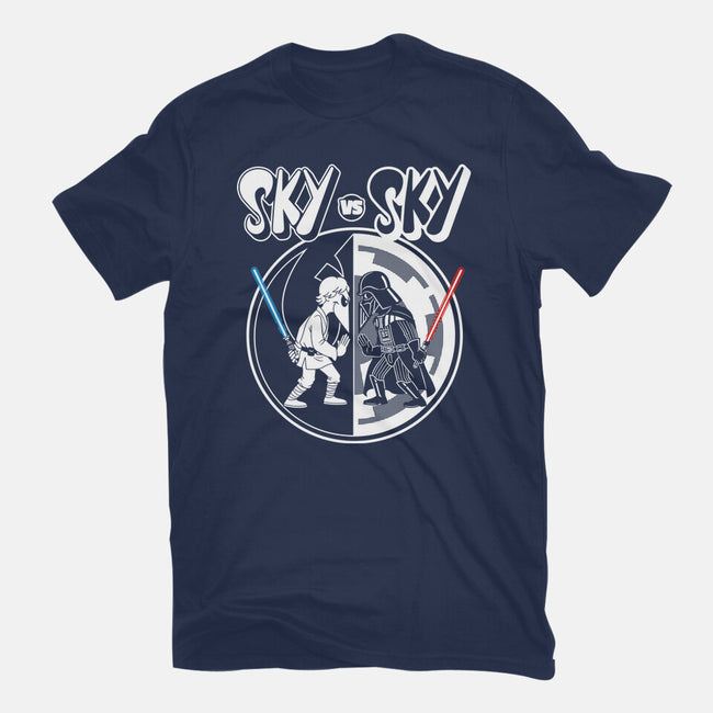 Sky Vs Sky-Mens-Basic-Tee-CappO