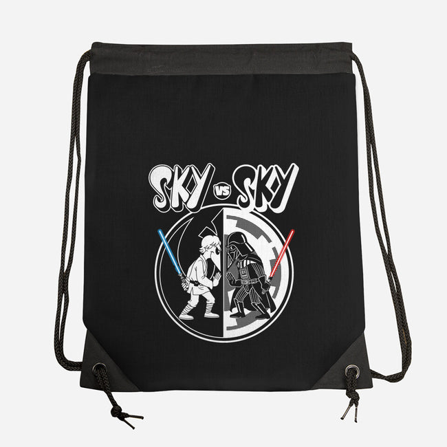 Sky Vs Sky-None-Drawstring-Bag-CappO
