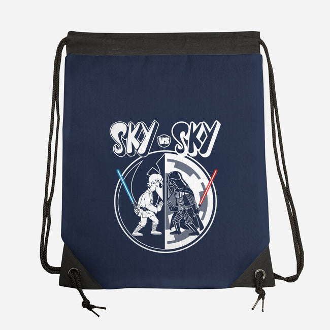 Sky Vs Sky-None-Drawstring-Bag-CappO