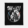Sky Vs Sky-None-Fleece-Blanket-CappO