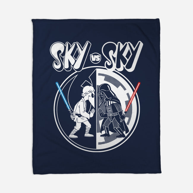 Sky Vs Sky-None-Fleece-Blanket-CappO