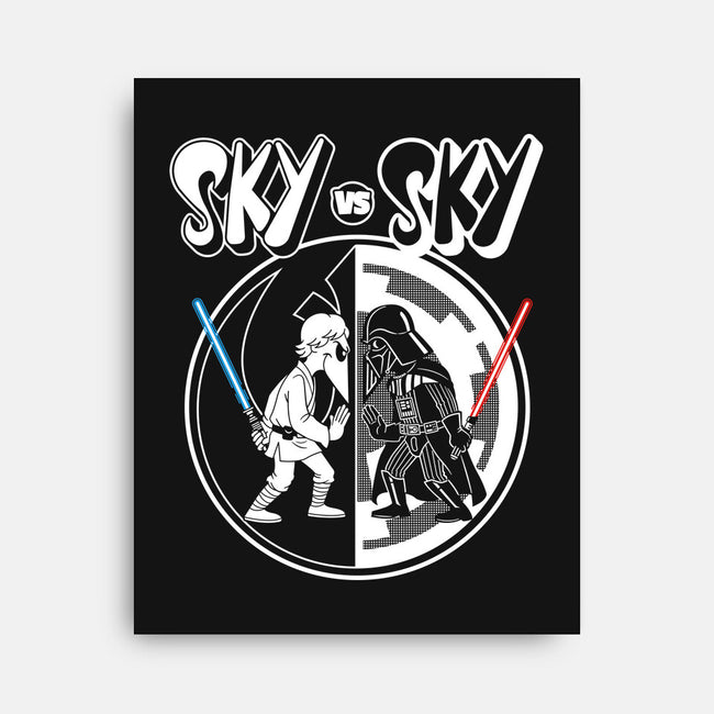 Sky Vs Sky-None-Stretched-Canvas-CappO