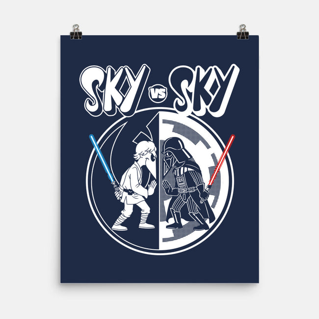 Sky Vs Sky-None-Matte-Poster-CappO
