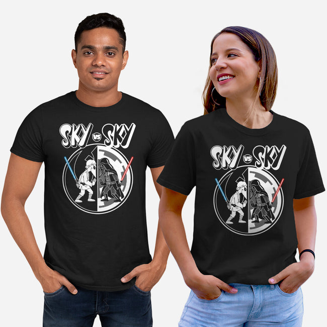 Sky Vs Sky-Unisex-Basic-Tee-CappO