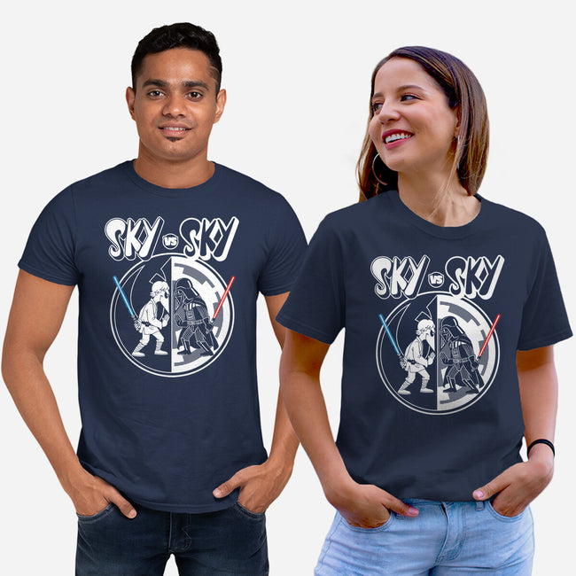 Sky Vs Sky-Unisex-Basic-Tee-CappO