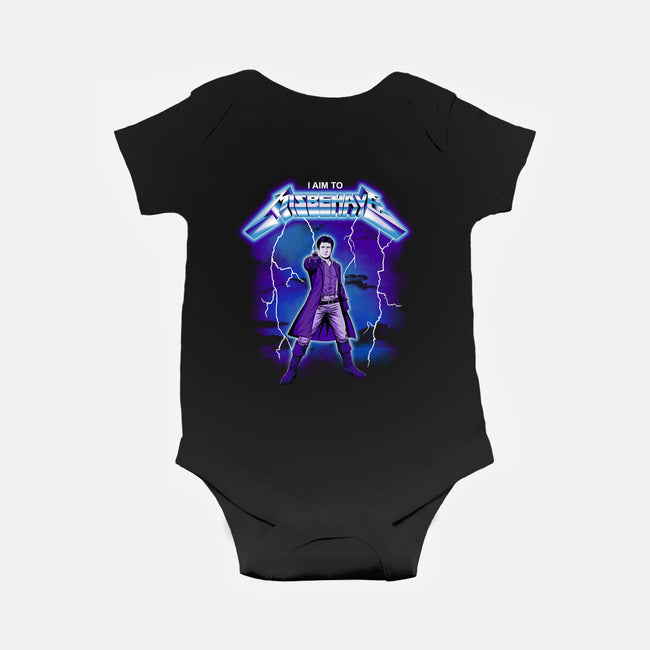Ride The Firefly-Baby-Basic-Onesie-retrodivision