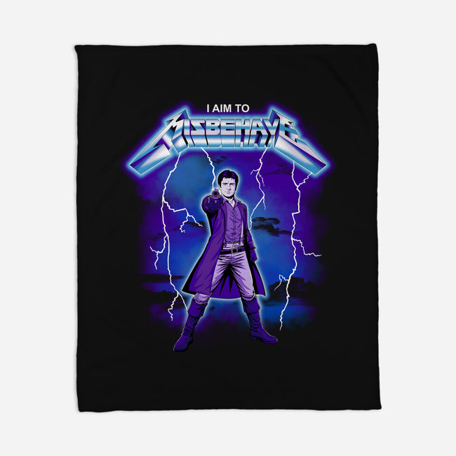 Ride The Firefly-None-Fleece-Blanket-retrodivision