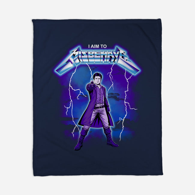 Ride The Firefly-None-Fleece-Blanket-retrodivision