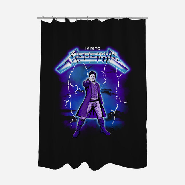 Ride The Firefly-None-Polyester-Shower Curtain-retrodivision