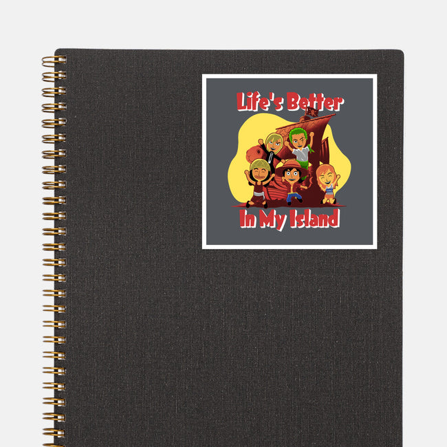 In My Island-None-Glossy-Sticker-rmatix