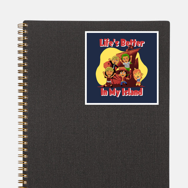 In My Island-None-Glossy-Sticker-rmatix