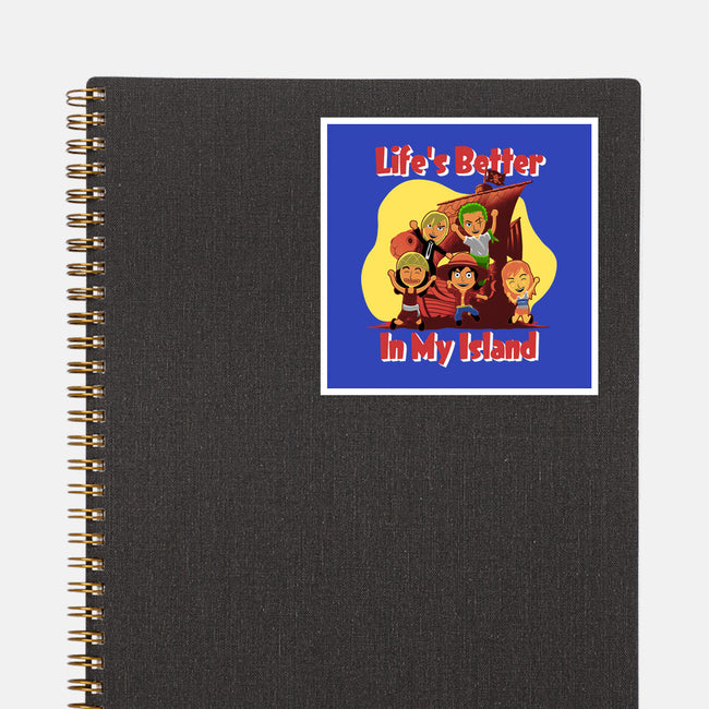 In My Island-None-Glossy-Sticker-rmatix