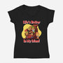 In My Island-Womens-V-Neck-Tee-rmatix
