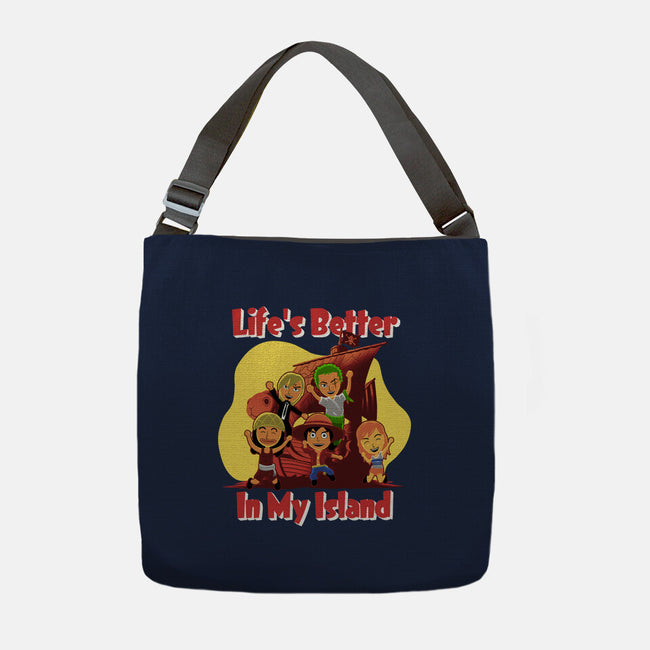 In My Island-None-Adjustable Tote-Bag-rmatix
