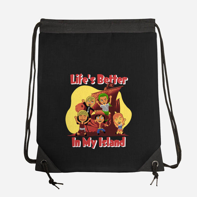 In My Island-None-Drawstring-Bag-rmatix