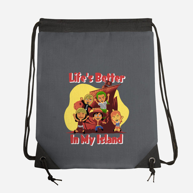 In My Island-None-Drawstring-Bag-rmatix