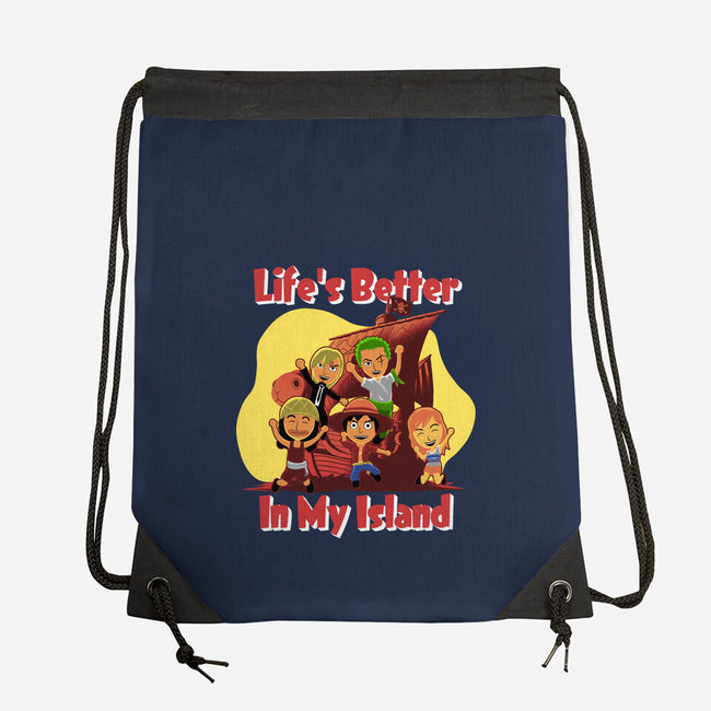 In My Island-None-Drawstring-Bag-rmatix