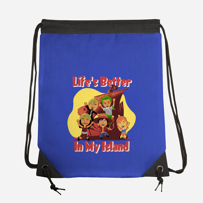 In My Island-None-Drawstring-Bag-rmatix