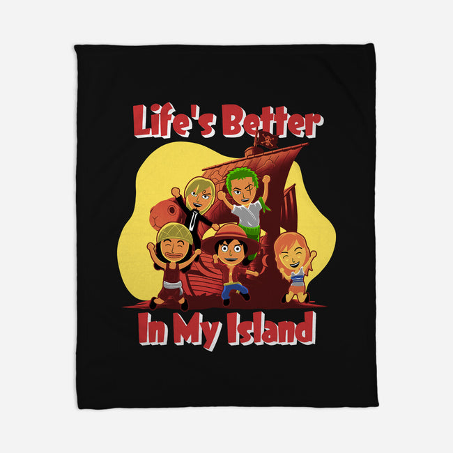 In My Island-None-Fleece-Blanket-rmatix