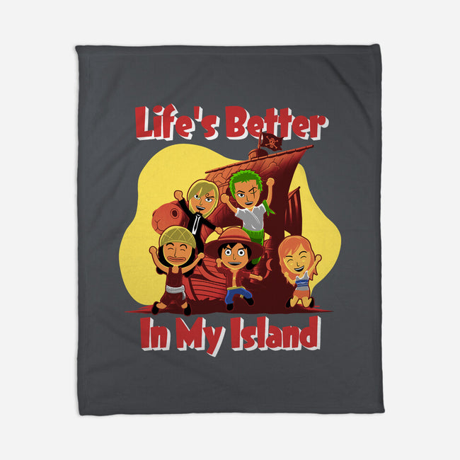 In My Island-None-Fleece-Blanket-rmatix