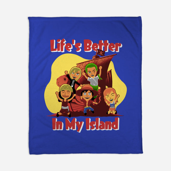 In My Island-None-Fleece-Blanket-rmatix