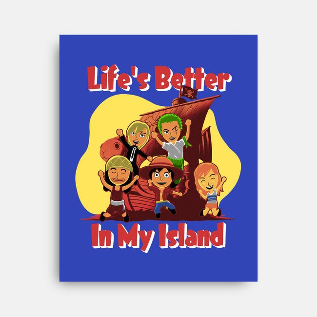 In My Island-None-Stretched-Canvas-rmatix