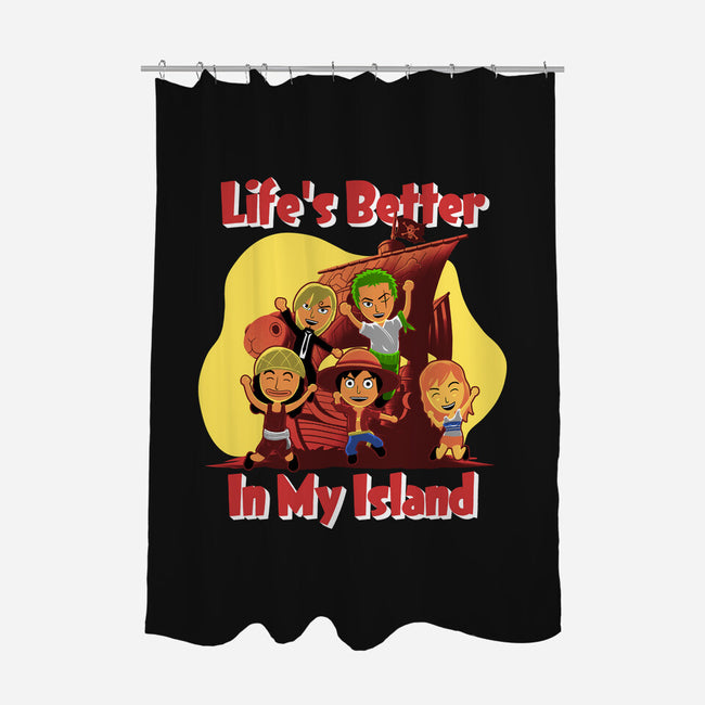 In My Island-None-Polyester-Shower Curtain-rmatix