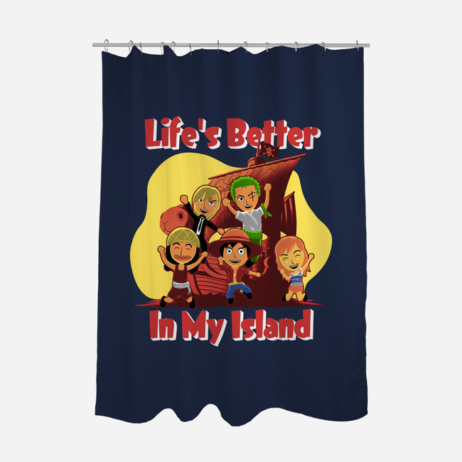 In My Island-None-Polyester-Shower Curtain-rmatix