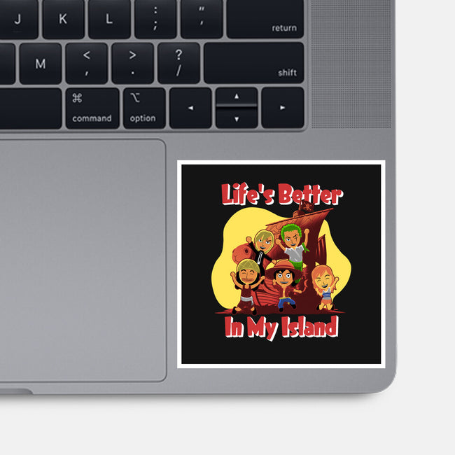 In My Island-None-Glossy-Sticker-rmatix