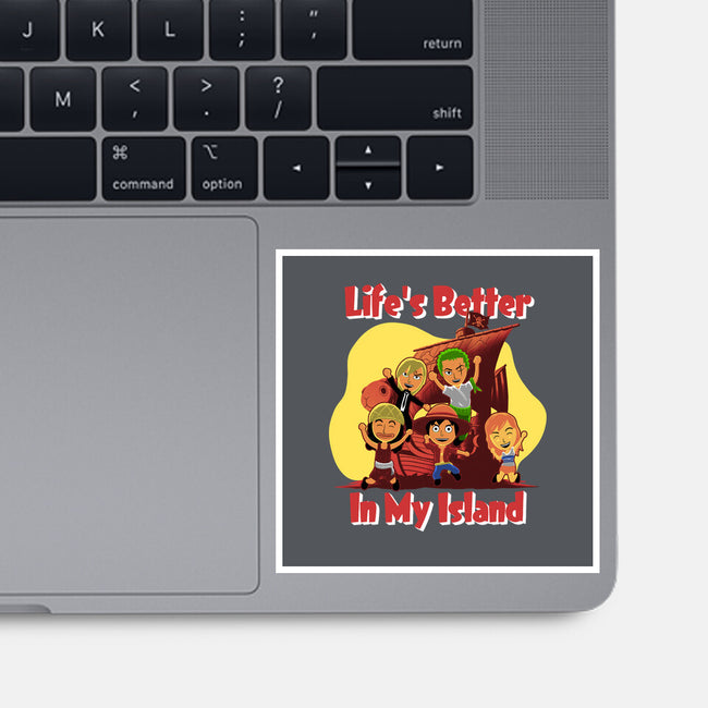 In My Island-None-Glossy-Sticker-rmatix