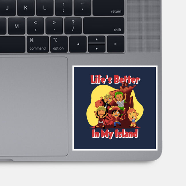 In My Island-None-Glossy-Sticker-rmatix