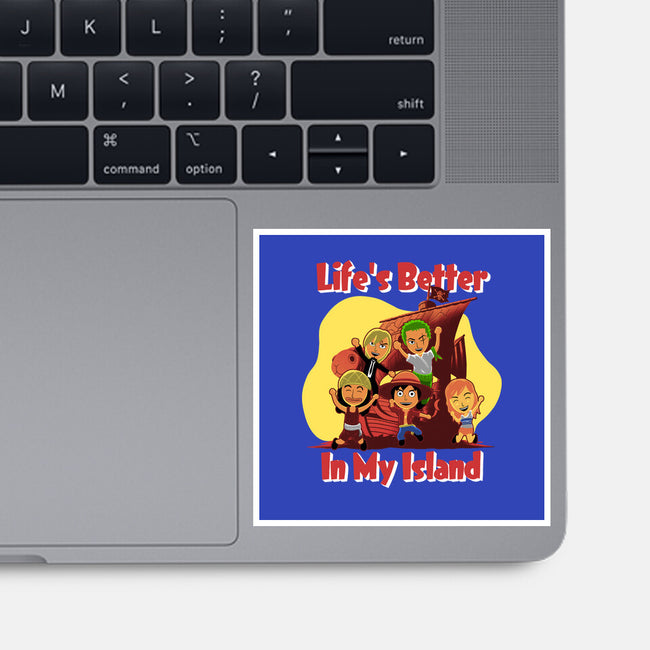 In My Island-None-Glossy-Sticker-rmatix