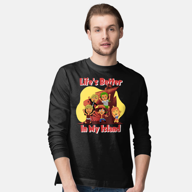 In My Island-Mens-Long Sleeved-Tee-rmatix