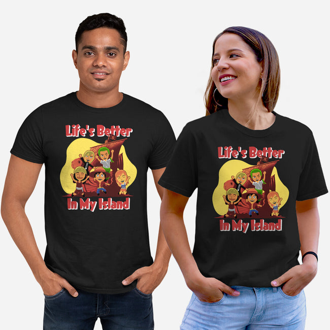In My Island-Unisex-Basic-Tee-rmatix