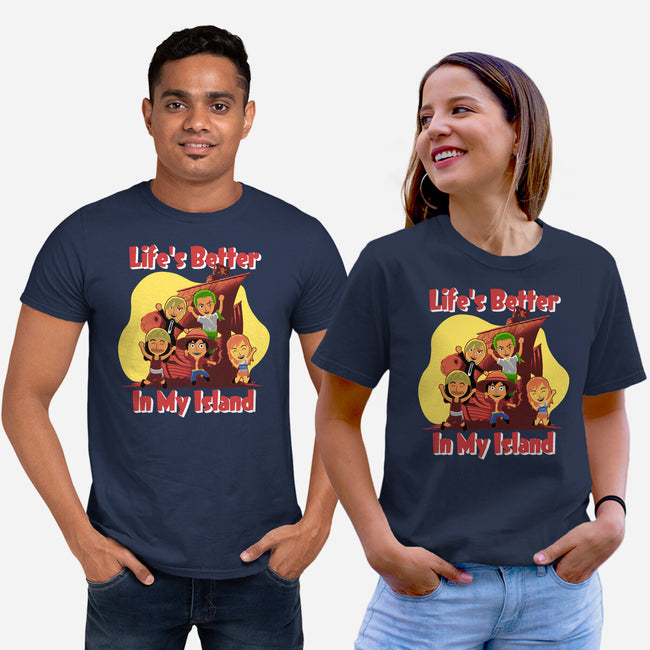 In My Island-Unisex-Basic-Tee-rmatix